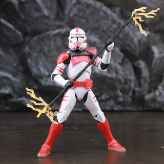 Star Wars 104th 212th 442nd 332nd 501st 6" Action Figure ARC ARF Trooper Shock Asohka Commander Phase 2 Episode II Clone Toys