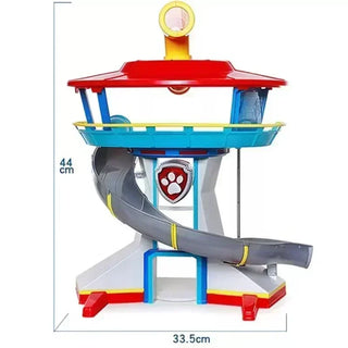 Paw Patrol Tower Toy Set Kids Lookout Vehicle Patrulla Canina Model Kids Birthday Gifts