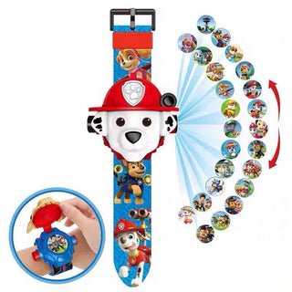 Paw Patrol Watch Toys Set 3D Projection Digital Watches