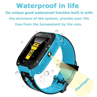 Kids Smart Watch Waterproof Touch Screen Video Camera Sim Card Call Phone S4 Smartwatch with Light GPS Locator For IOS Android