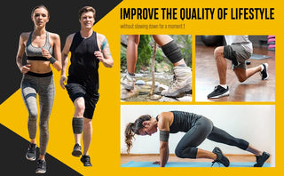 1Pcs Elastic Compression Knee Bandages Fitness Pressurized Straps for Gym Weight Lifting Squats Leg Compression Training Wraps