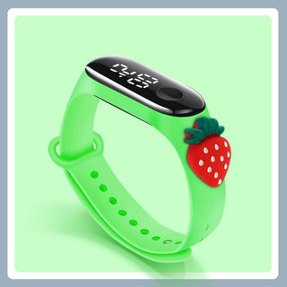 Disney Mickey Mouse Children Watches For Girls Electronic Bracelet Sports LED Spiderman iron Man Doll Kids Watch Waterproof