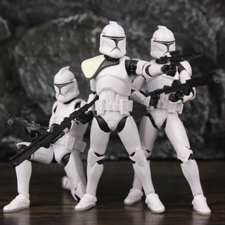 Star Wars 104th 212th 442nd 332nd 501st 6" Action Figure ARC ARF Trooper Shock Asohka Commander Phase 2 Episode II Clone Toys