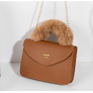 Faux Fur Tote Bag for Women 2023 New Soft Alodia Store