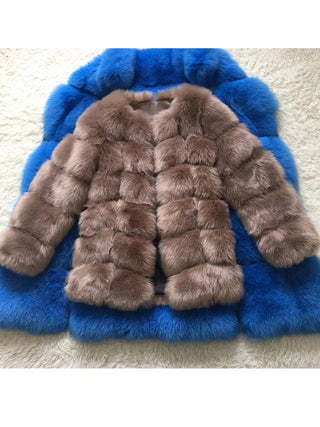 Fashion fluffy Long Faux women thick