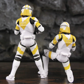 Star Wars 104th 212th 442nd 332nd 501st 6" Action Figure ARC ARF Trooper Shock Asohka Commander Phase 2 Episode II Clone Toys