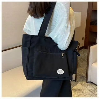 Tote Bag 2023 New Canvas Commuter Handbag Women Bag