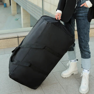 Foldable Wheel Bags Luggages Storage Bag with Wheels Large Capacity