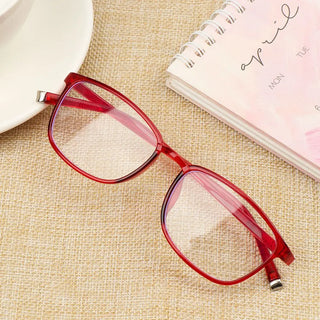 Eye Strain Ultralight PC Frame Anti Blue Rays Presbyopia Eyeglasses Flat Mirror Eyewear Spectacle Frames Reading Glasses