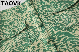 TAOVK Vestits de faldilla de camuflatge de camuflatge d'estiu per a dona CropTops prims atractius + Mini faldilla ajustada Vestits dolços per a clubs de festa Conjunts de 2 peces