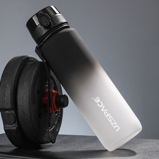 New 500/800/1000ml Sports Water Bottle BPA Free Portable Leak-proof Shaker bottel