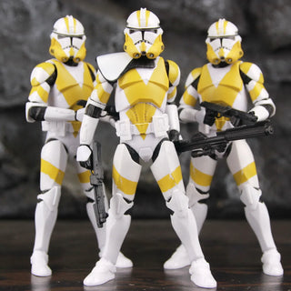 Star Wars 104th 212th 442nd 332nd 501st 6" Action Figure ARC ARF Trooper Shock Asohka Commander Phase 2 Episode II Clone Toys