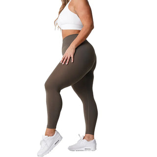 NVGTN Solid Seamless Leggings Women Soft Workout Tights Fitness Outfits Yoga Pants Gym Wear Spandex Leggings