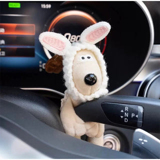 Disney Wallace Gromit Cartoon Plush Toy Halloween Gift Car Decoration Doll Pilot Claw Shaped Turn Signal