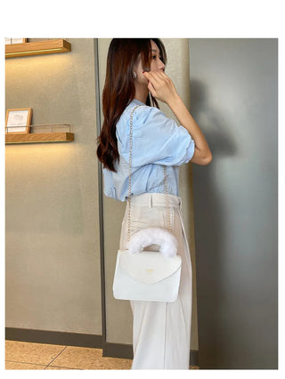 Faux Fur Tote Bag for Women 2023 New Soft Alodia Store
