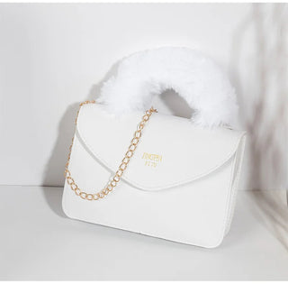 Faux Fur Tote Bag for Women 2023 New Soft Alodia Store