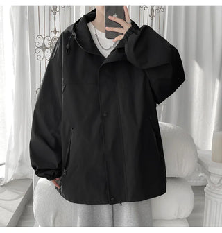 Hooded Jacket for Men Bomber Jacket