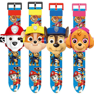 Paw Patrol Watch Toys Set 3D Projection Digital Watches