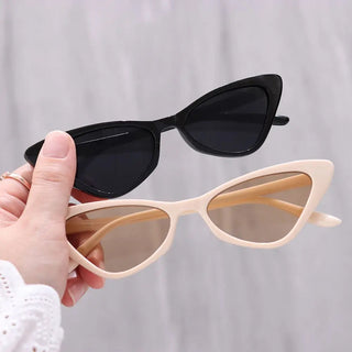 Fashion Women's Luxury Cat Eye Sunglasses Triangle Vintage Design UV400es Unisex ALODIA STORE