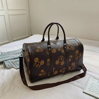 2023New Disney Mickey Fashion Suitcase Travel Tote Bag Men's and Women's