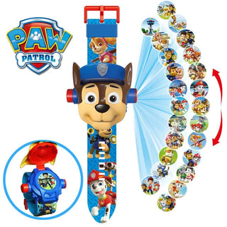 Paw Patrol Watch Toys Set 3D Projection Digital Watches