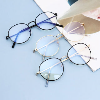 Ultra Light Anti-Blue Light Glasses Women Men Oversized Frame Eye Protection Eyeglasses Fashion Office Computer Goggles