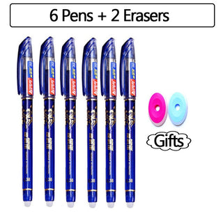 30 Pcs/set 0.35mm Kawaii Erasable Pens for Writing Notebooks Girls Cute