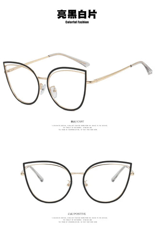 Fashion Anti-Blue Light Glasses Men Women Classic Anti-dazzle Eye Protection Computer Gaming Light Frame Plain Glass Spectacles