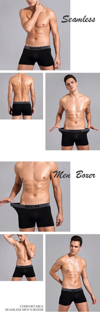 2023 Men's Panties  Seamless Sexy Underwear Pack Men Boxer Men's Clothing Boxers Underwear Men