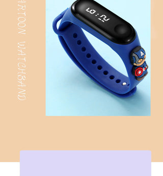 Disney Kids Digital Watch Electronic LED Waterproof Kids