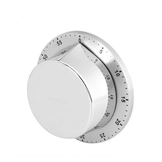 Stainless Steel Kitchen Timer with Magnetic Base Manual Mechanical Cooking Timer Countdown Cooking Tools KitchenTimer