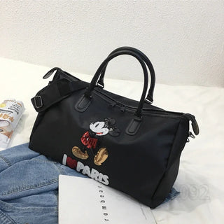 Disney Mickey's New Travel Bag Large-capacity  Oxford Cloth High-quality Men's and Women's Handbags