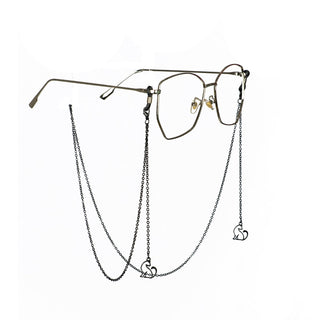 2023 NEW Fashion Pendant Glasses Chains Cross Eyeglasses Sunglasses Spectacles Metal Chain Holder Cord Lanyard Necklace