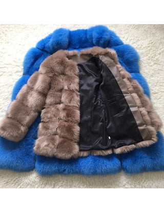 Fashion fluffy Long Faux women thick