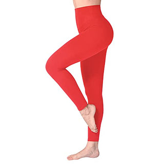 SINOPHANT Leggins Mujer, Pantalon Yoga Mujer, Mallas Deporte Mujer, Leggings Mujer Suaves Elásticos de Cintura Alta Tallas Grandes, Pilates S-M #1 Piezas Negro