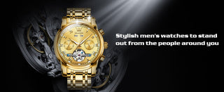 OLEVS Original Watch For Men Automatic Mechanical Watch Top Brand Luxury Tourbillon Wristwatch Classic Male Black Watches  6607 ALODIA STORE