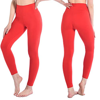 SINOPHANT Leggins Mujer, Pantalon Yoga Mujer, Mallas Deporte Mujer, Leggings Mujer Suaves Elásticos de Cintura Alta Tallas Grandes, Pilates S-M #1 Piezas Negro