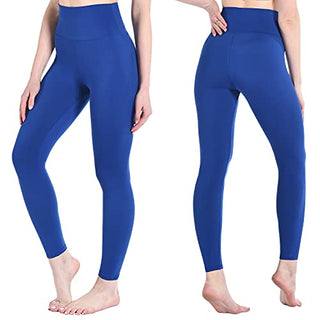 SINOPHANT Leggins Mujer, Pantalon Yoga Mujer, Mallas Deporte Mujer, Leggings Mujer Suaves Elásticos de Cintura Alta Tallas Grandes, Pilates S-M #1 Piezas Negro