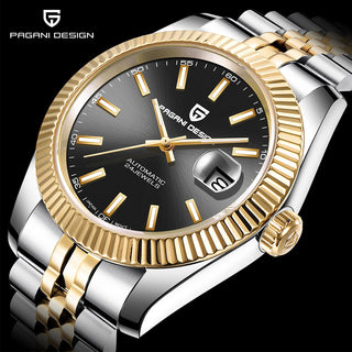 PAGANI DESIGN Luxury Men Watch Stainless Steel Waterproof Mechanical Watch Fashion Sports Watch Men Automatic Watch relogio ALODIA STORE