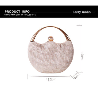 Women&#39;s Wedding Clutch Evening Bag Small Female Handbag Luxury Wedding Bridal Purse Chain Party Shoulder Bag ZD1558