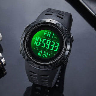 SKMEI Fashion Outdoor Sport Watch Men Multifunction Watches Alarm Clock Chrono 5Bar Waterproof Digital Watch reloj hombre 1251 ALODIA STORE