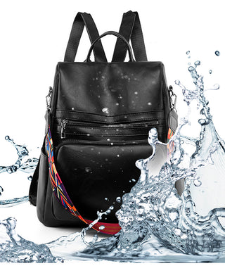 Fashion Anti-theft Women Backpacks Famous Brand High leather