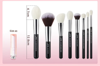 Jessup 25pcs Professional Makeup Brushes Set Natural