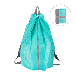 KOKOPEAS Reusable Easy Foldable Shopping Grocery Compact Tote Bag Large Portable Waterproof Travel backpack for Outdoor Sport