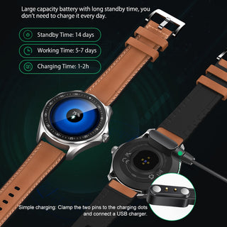 BlitzWolf BW-HL3  Smartwatch Smart Watch Men Women's Watches Heart Rate Blood Pressure Bluetooth-compatible Fitness Wristband ALODIA STORE