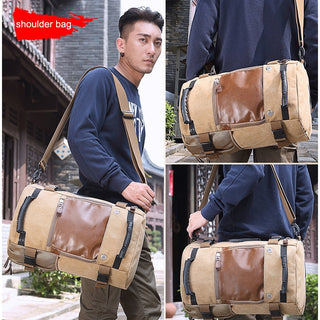 Brand Stylish Travel Large Capacity 14" Laptop Backpack Male Luggage Shoulder Computer Backpacking Men Functional Versatile Bags