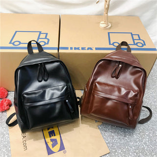 DIEHE Fashion Backpack High Quality PU Leather Women's Backpack For Teenage Girls School Shoulder Bag Bagpack Mochila backpack