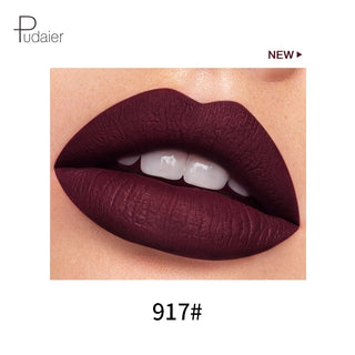 Pudaier Matte Liquid Lipstick Waterproof Professional Makeup Full Portable Lip Glaze for Make Up Tint Lip Gloss Mini Cosmetic