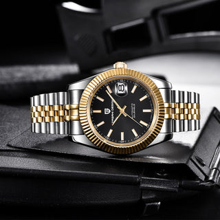 PAGANI DESIGN Luxury Men Watch Stainless Steel Waterproof Mechanical Watch Fashion Sports Watch Men Automatic Watch relogio ALODIA STORE