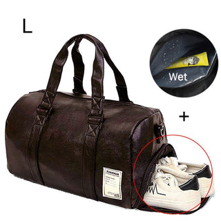 Travel Bag Carry on Luggage Duffel Bags Large PU Leather Tote Belt Weekend Crossbody Bag Overnight Solid sac de voyage XA88WC